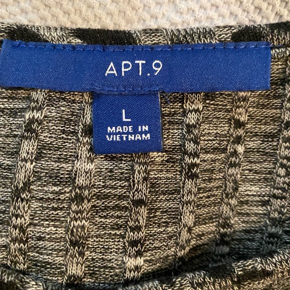 Ladies animal print midi dress in black & gray - Picture 5 of 12